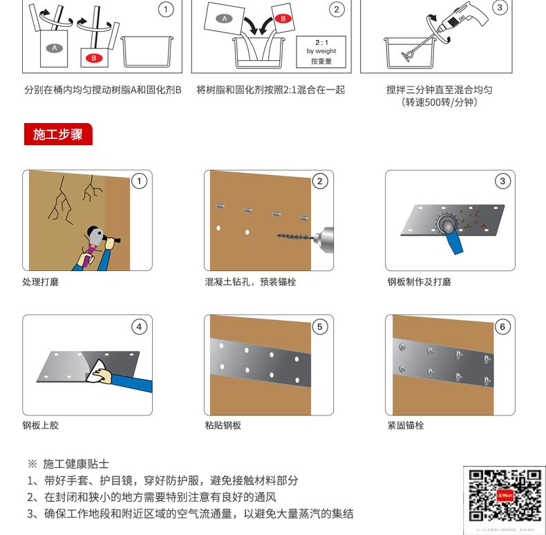 包钢南丰粘钢加固施工过程